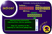 Adios! Extreme Filesystem Cleaner Screenshot